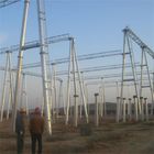 strutture d'acciaio galvanizzate 230KV della sottostazione di Tublar per il trasformatore elettrico